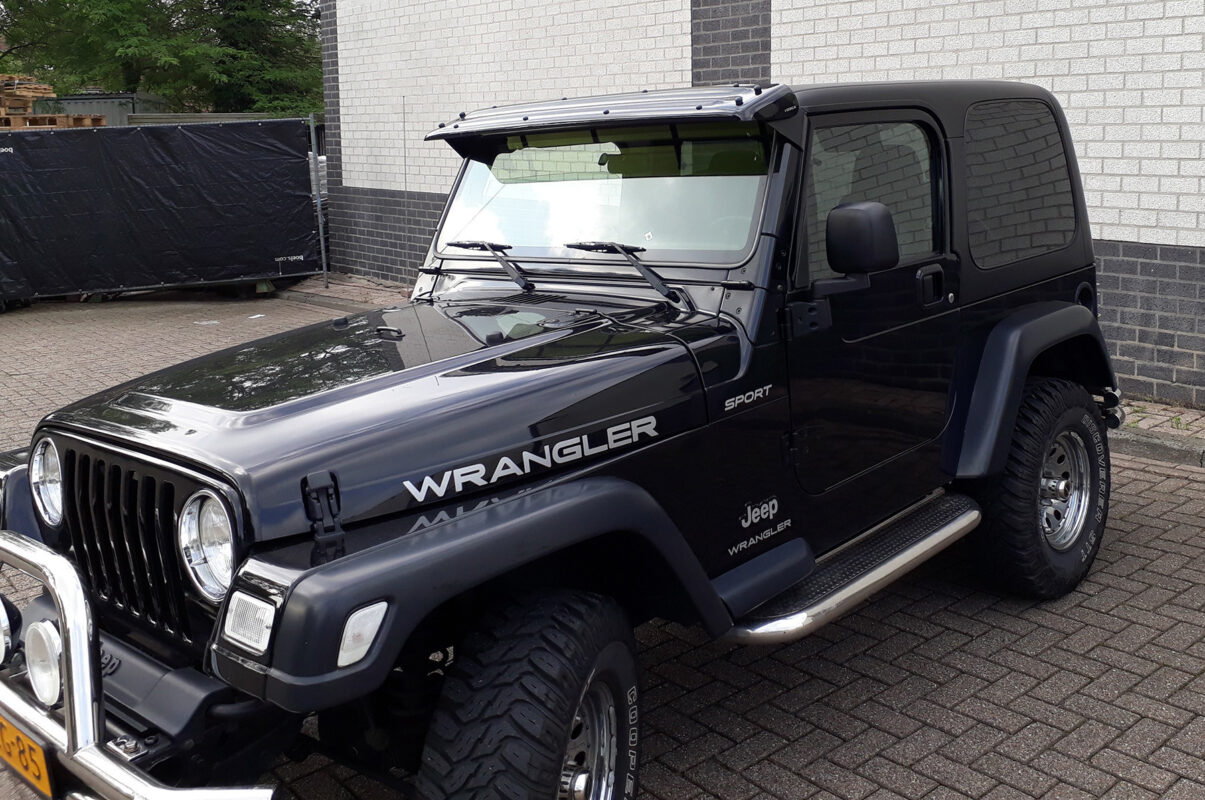 Sunscreen Jeep Wrangler TJ 19972006 Vosca